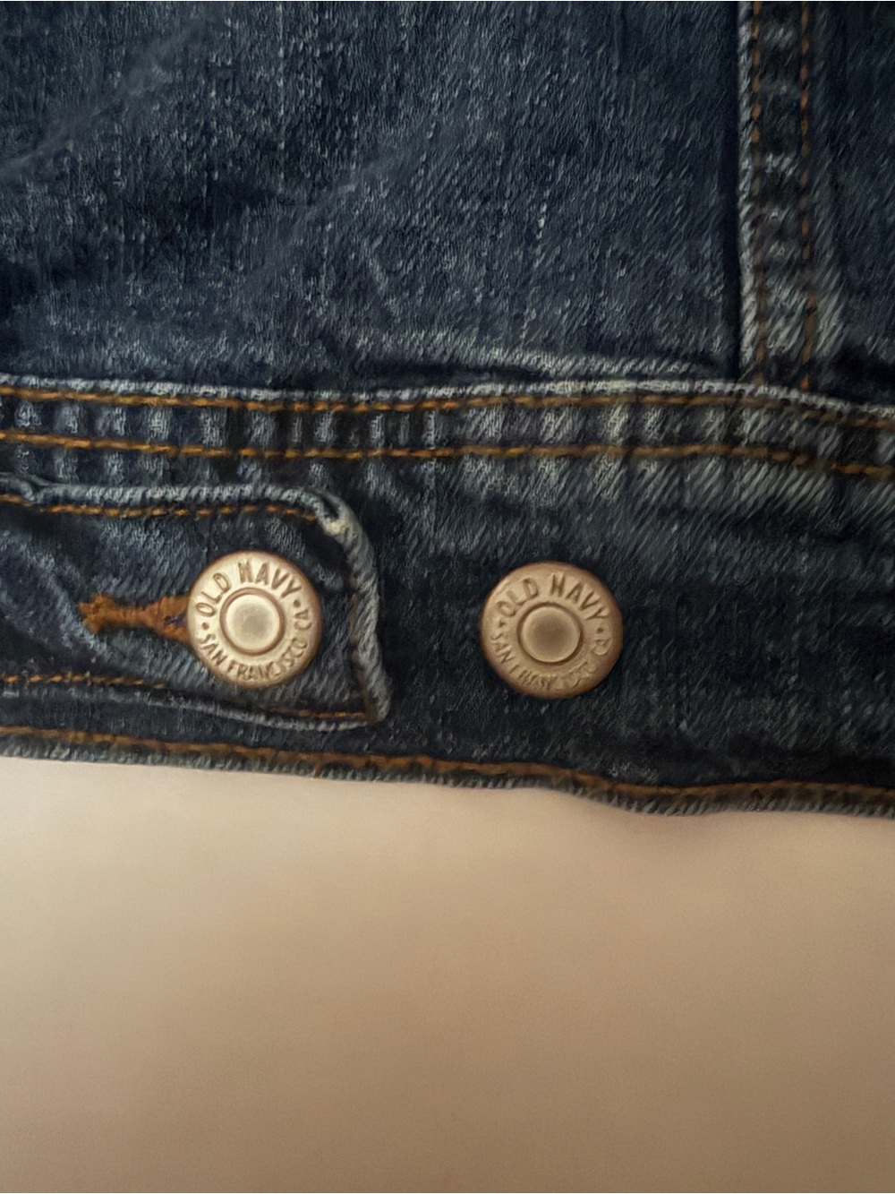 Old Navy Dark Blue Women’s Denim Jacket - Picture 5 of 5